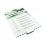 Preview: Tuerschild Vitrum A aus Glas DIN A3